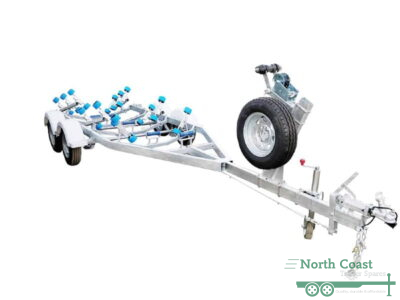 Boat Trailer with Wobble Rollers 2000kg