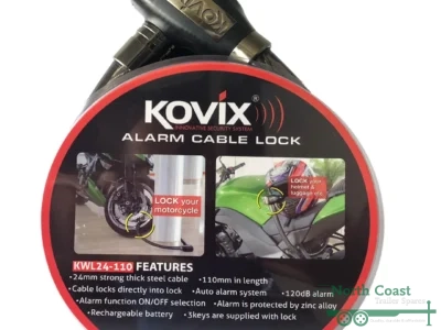Kovix Alarmed Cable Lock - KWL24-110 E-Bike Lock