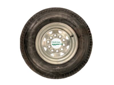 WRTMF10G - 10inch Multi Fit Galvanised Wheel and Tyre for Boat Trailers