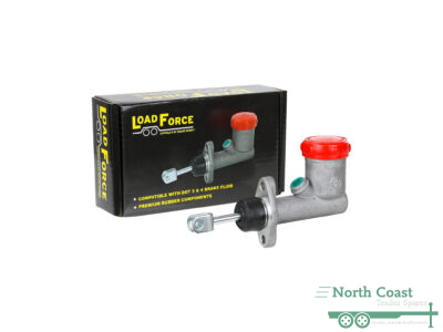 LoadForce MC34 3/4 inch hydraulic brake master cylinder for trailer override coupling