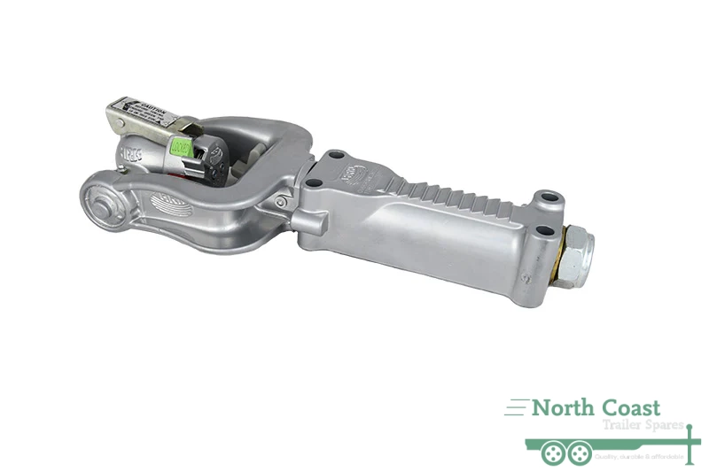 Ark XO 2T off-road trailer coupling part number ORXO50D on a white background showing the cast steel hitch head.