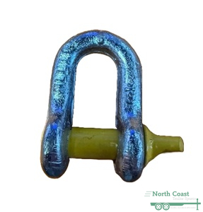 D Shackle10mm Galvaniseds