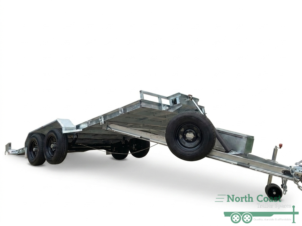 3.5T/4.4T Hydraulic Rampless Car & Machinery Trailer - Image 5