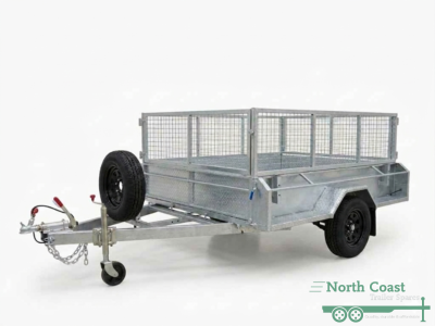 8 x 6 ft Premium Heavy Duty Hi-Side Box Trailer – ATM 1500kg