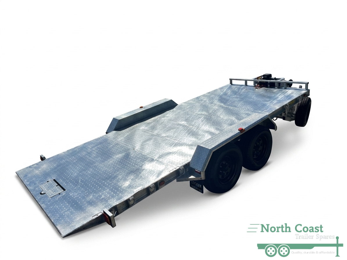3.5T/4.4T Hydraulic Rampless Car & Machinery Trailer - Image 3